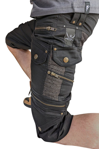 DOOF RMX ECLIPSE SHORTS BLACK - NEW COLLECTION