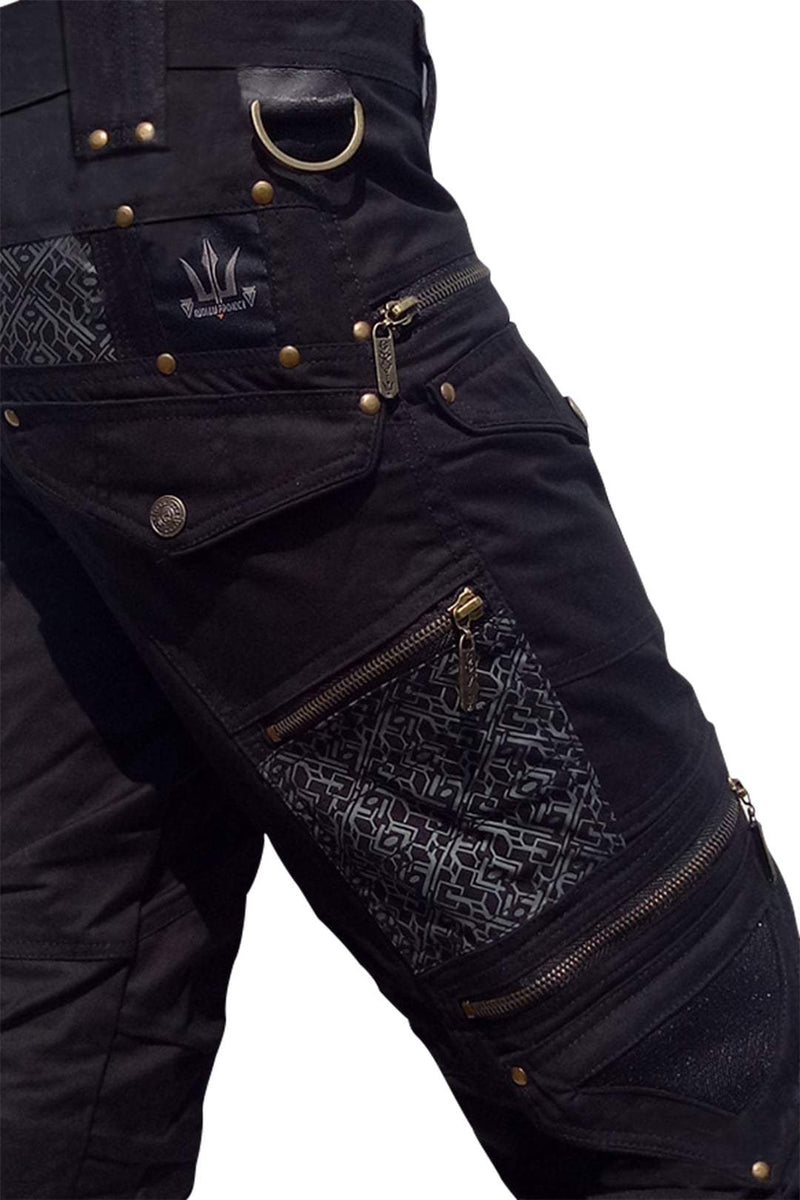 DOOF RMX ECLIPSE SHORTS BLACK - NEW COLLECTION