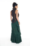 FLAMENCO URBAN GYPSY SKIRT GREEN