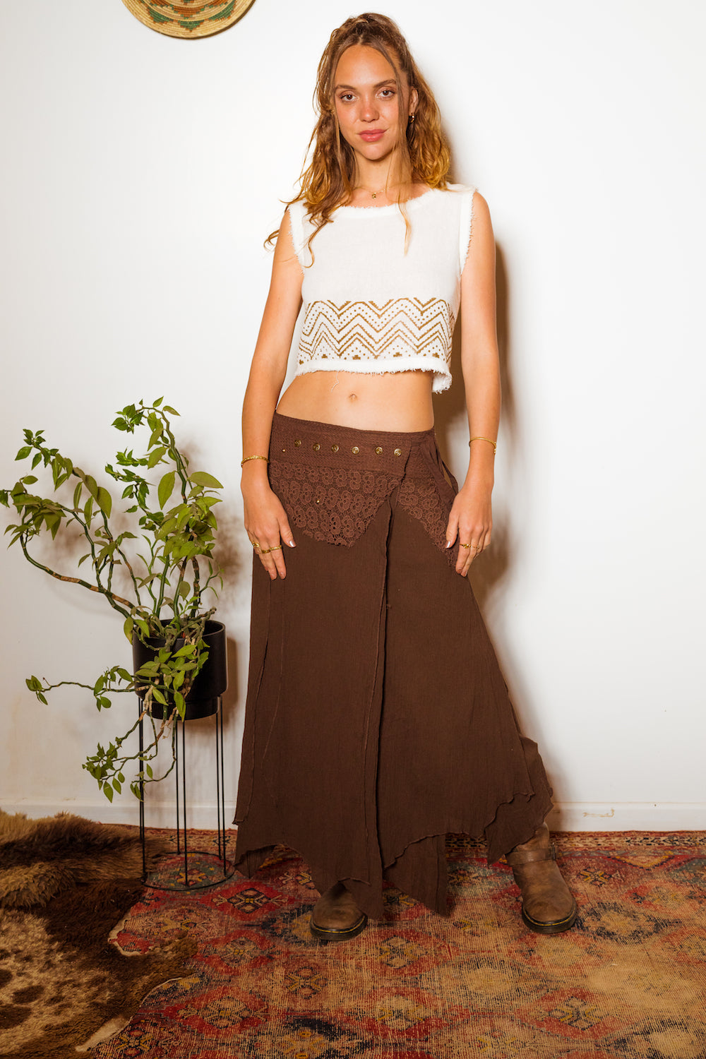 FOREST SKIRT BROWN