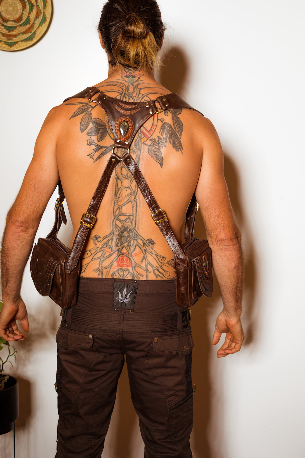 LABRADORITE LEATHER HOLSTER