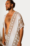 KIARA KAFTAN / KIMONO NATURAL BEIGE FOR MEN