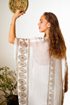 KIARA KAFTAN / KIMONO WHITE