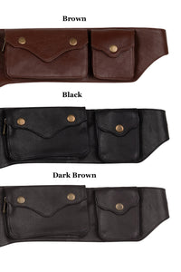 CLASSIC LEATHER POCKET BELT