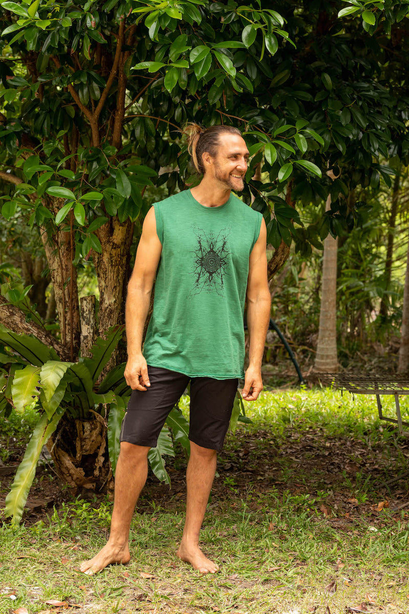 BE HERE NOW SINGLET