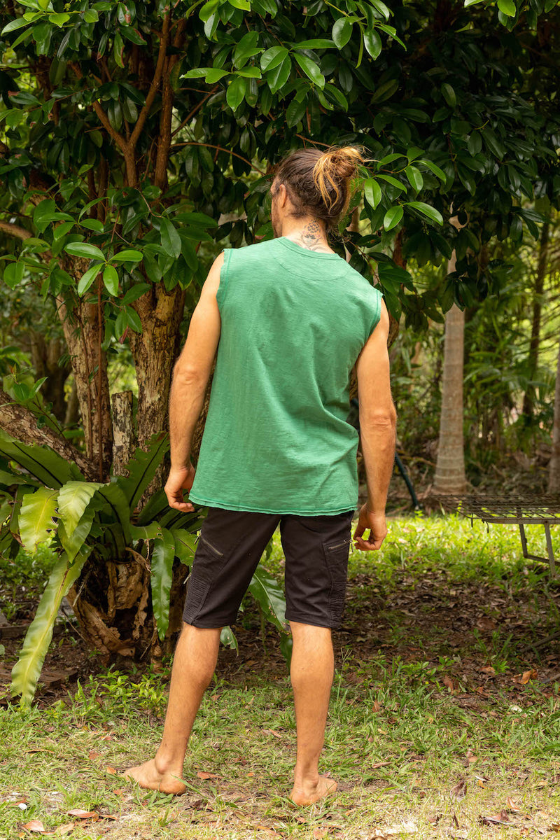 BE HERE NOW SINGLET