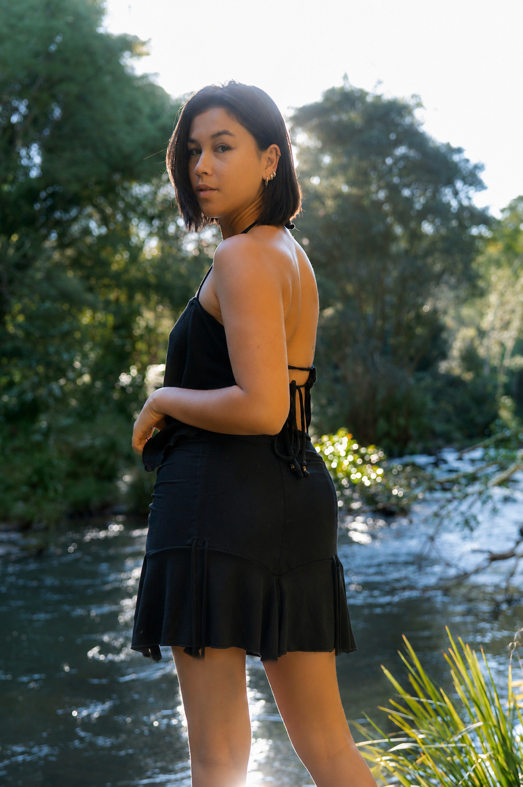 SELENE SKIRT BLACK
