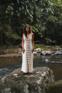 ILANA DRESS OFF WHITE