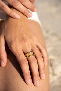 DOUBLE GODDESS RING