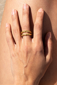 DOUBLE GODDESS RING