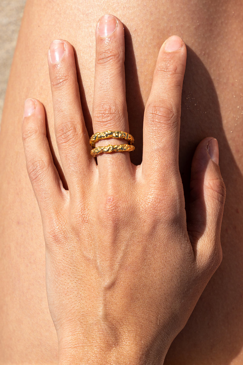 DOUBLE GODDESS RING
