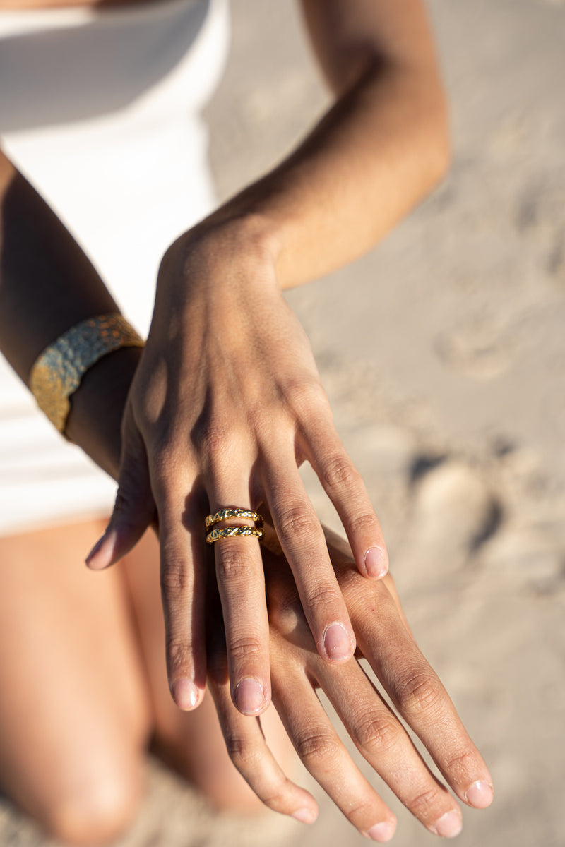 DOUBLE GODDESS RING