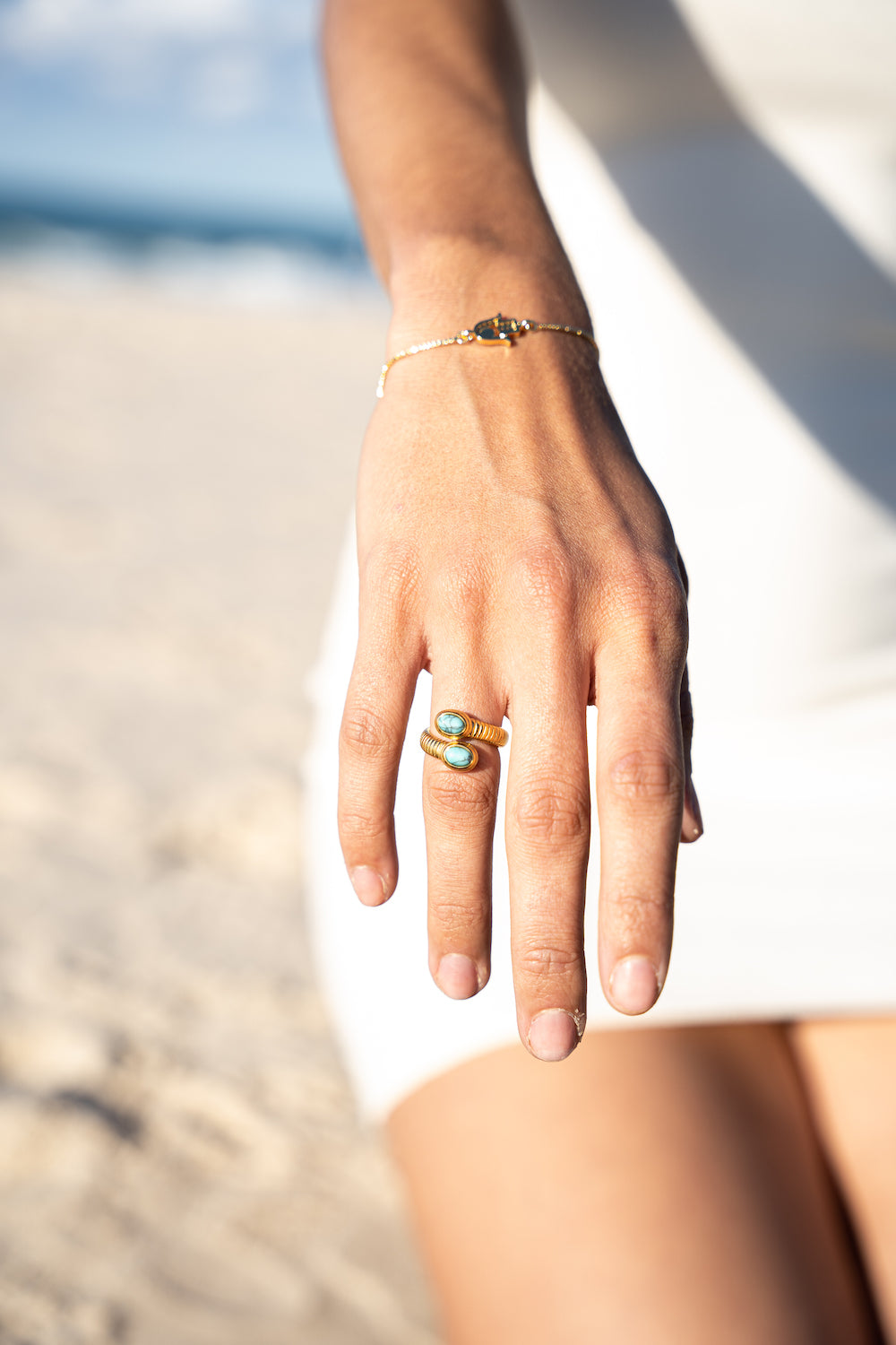 EROS RING GREEN