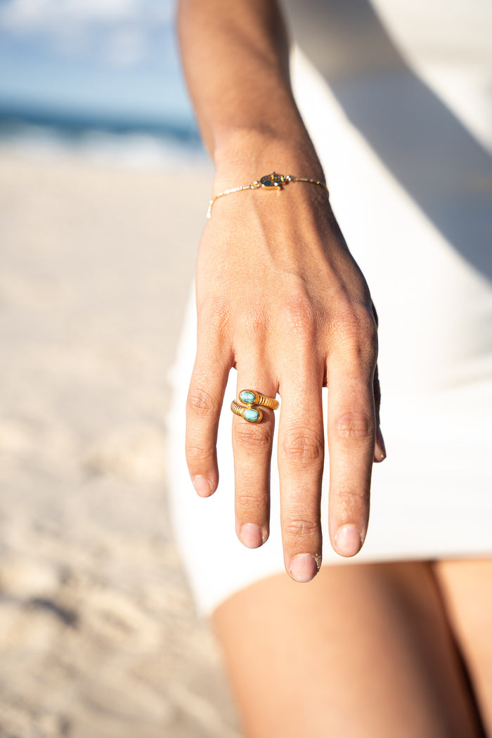 EROS RING GREEN