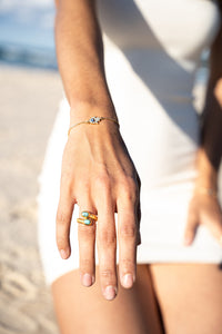 EROS RING GREEN