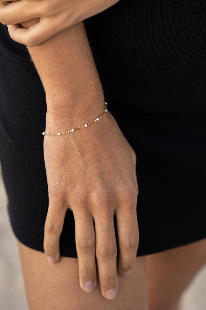 THALIA BRACELET WHITE