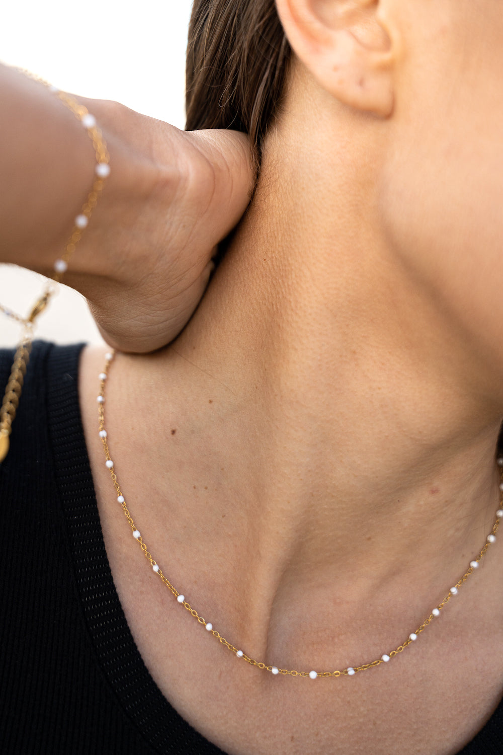THALIA NECKLACE WHITE