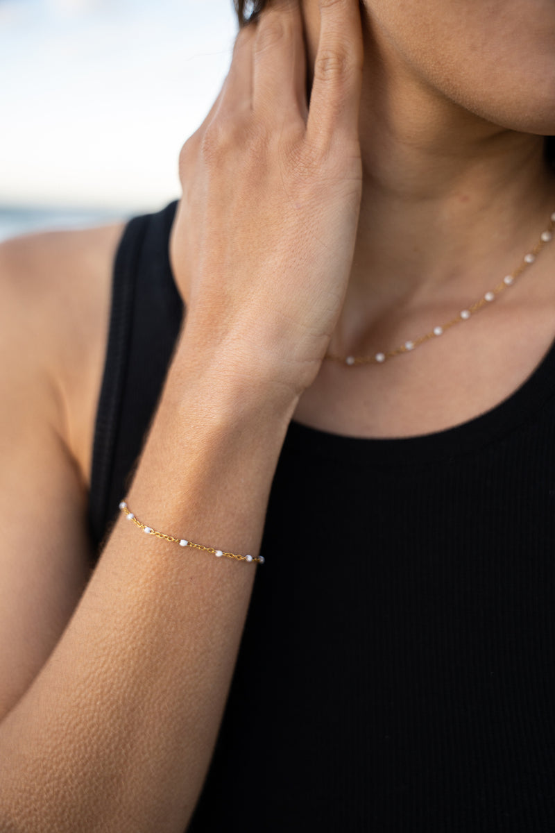THALIA BRACELET WHITE