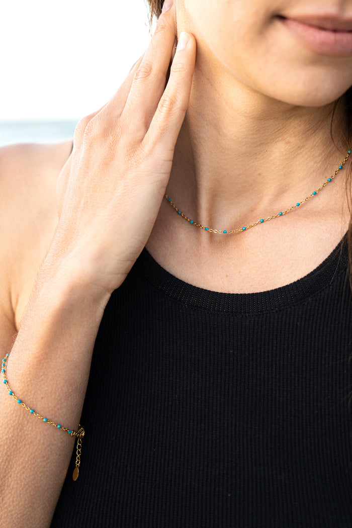 THALIA NECKLACE GREEN
