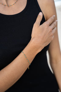 THALIA BRACELET GREEN