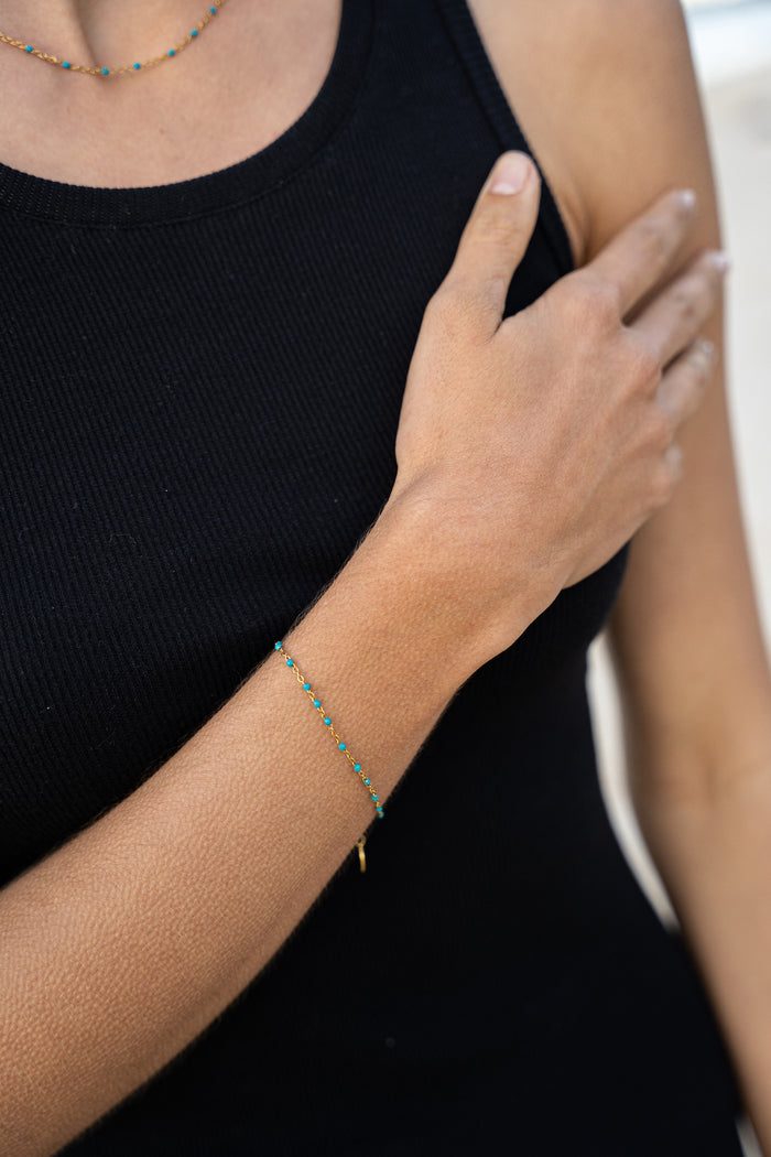 THALIA BRACELET GREEN
