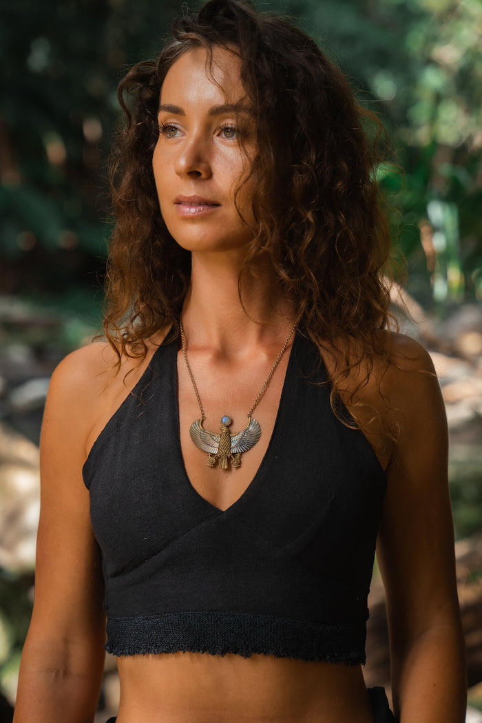 AJAYA CROP TOP BLACK