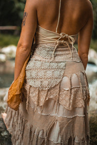 GYPSY QUEEN SKIRT BEIGE