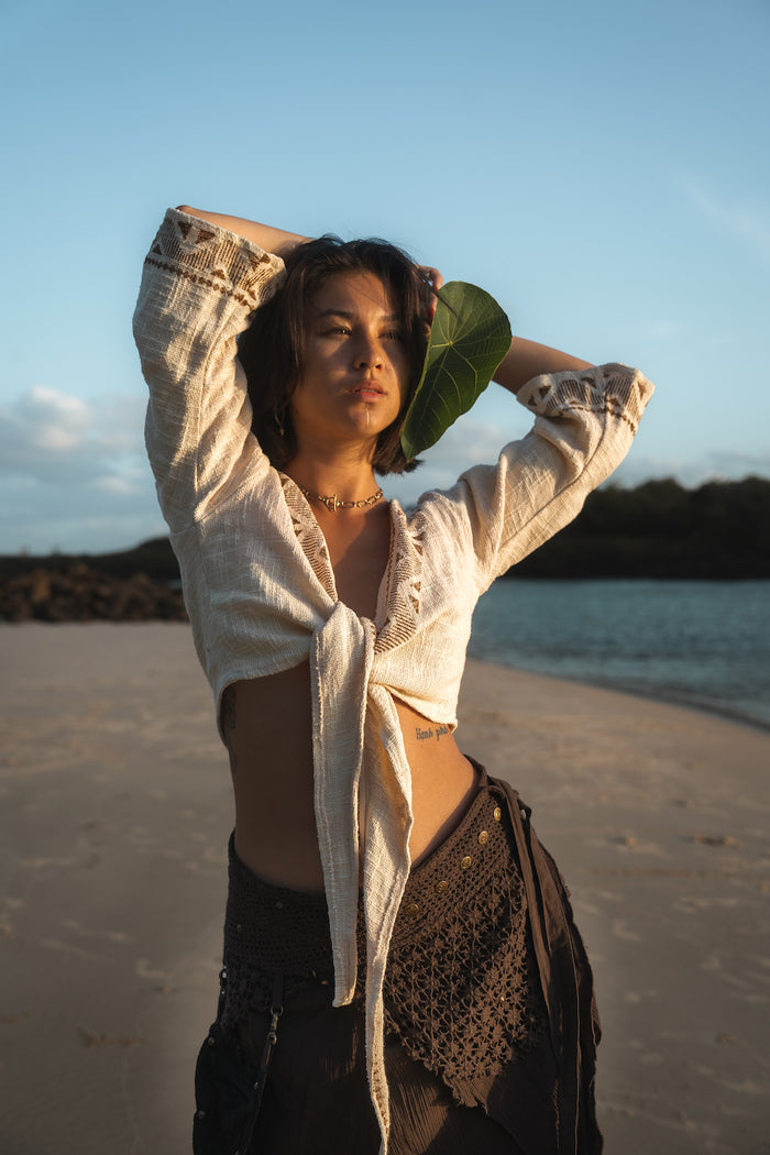 ATHENA WRAP TOP
