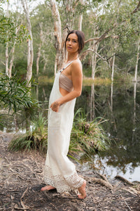 LUNA JUMPSUIT OFF WHITE