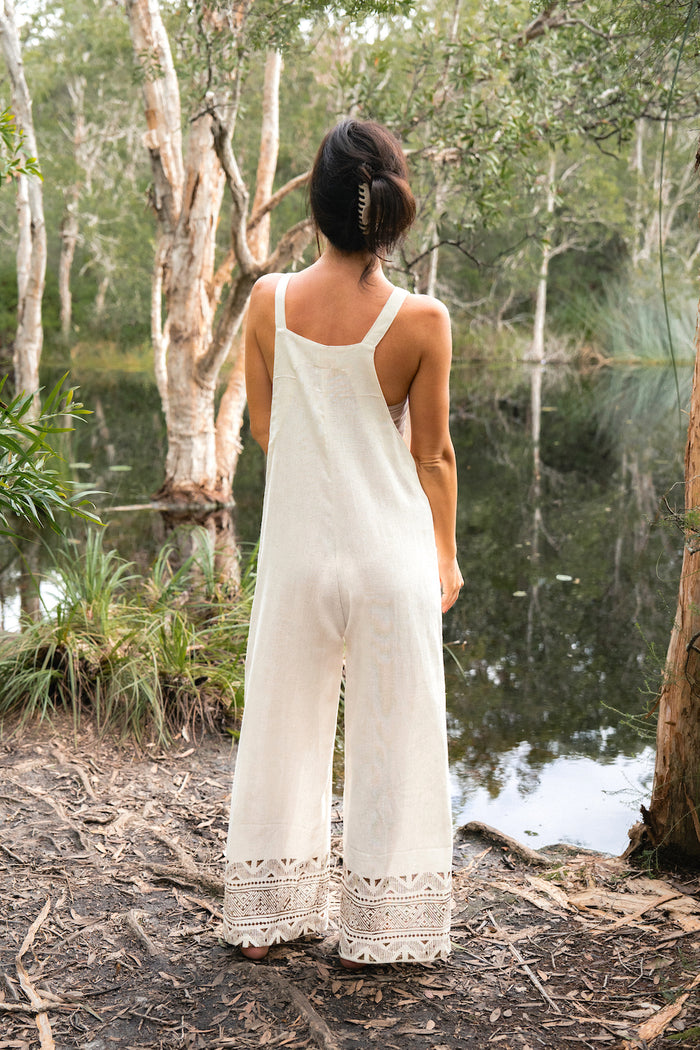 LUNA JUMPSUIT OFF WHITE