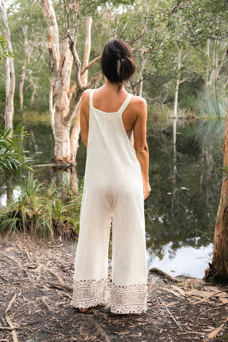 LUNA JUMPSUIT OFF WHITE