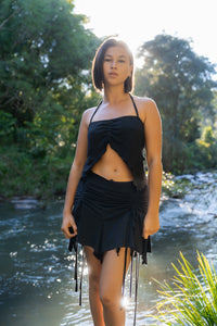 SELENE SKIRT BLACK