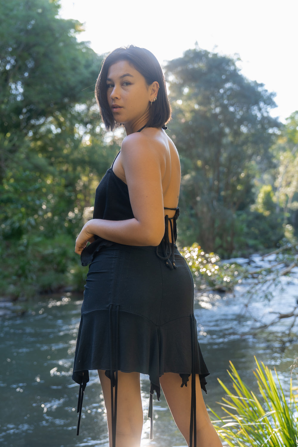 SELENE SKIRT BLACK