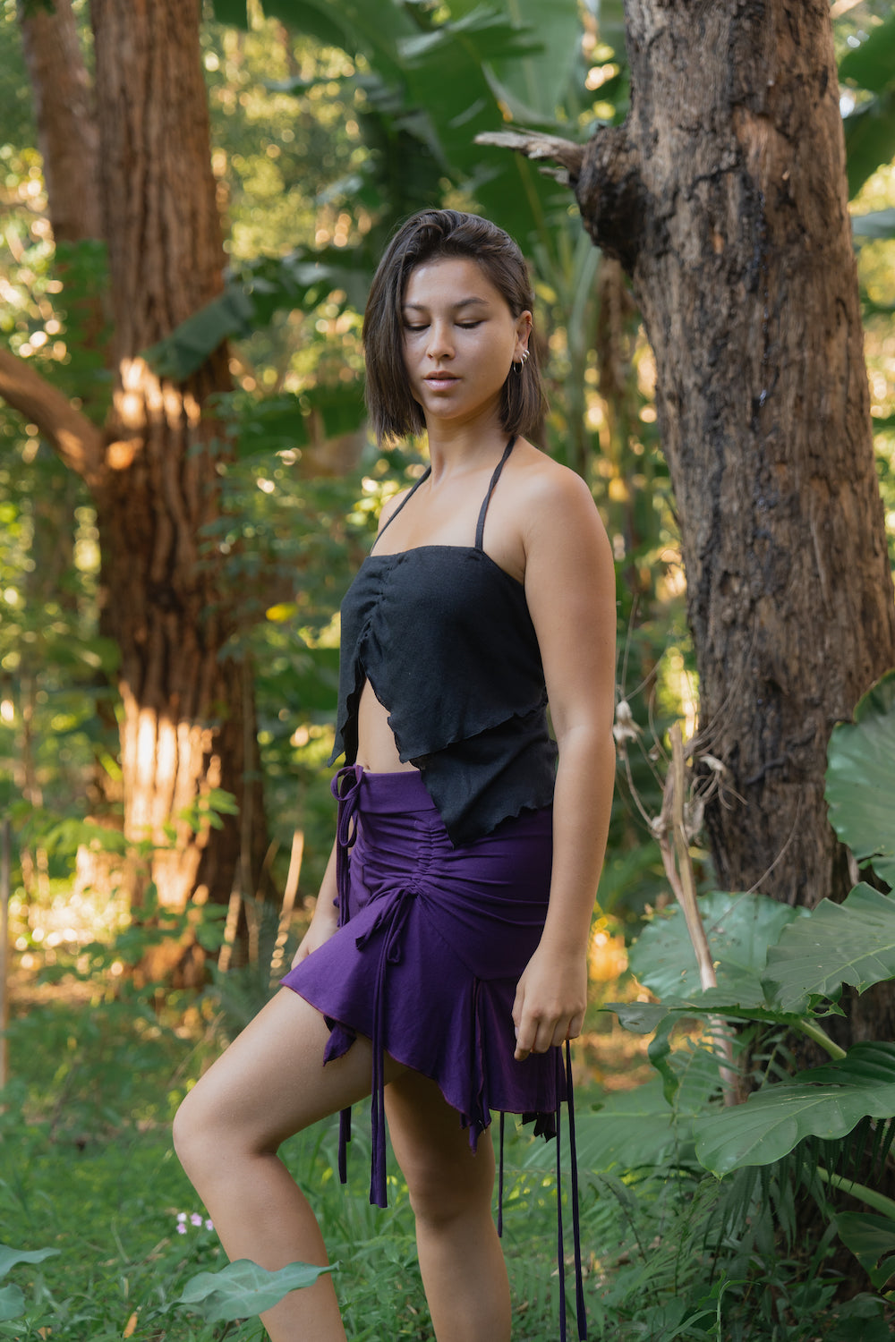 SELENE SKIRT PURPLE