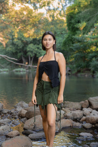 SELENE SKIRT OLIVE