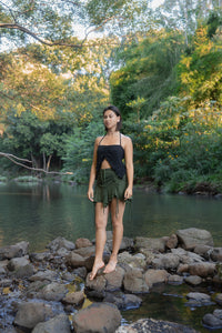 SELENE SKIRT OLIVE