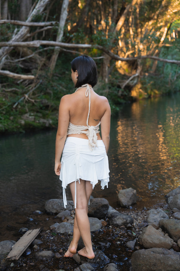 SELENE SKIRT WHITE