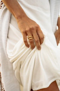 DOUBLE GODDESS RING
