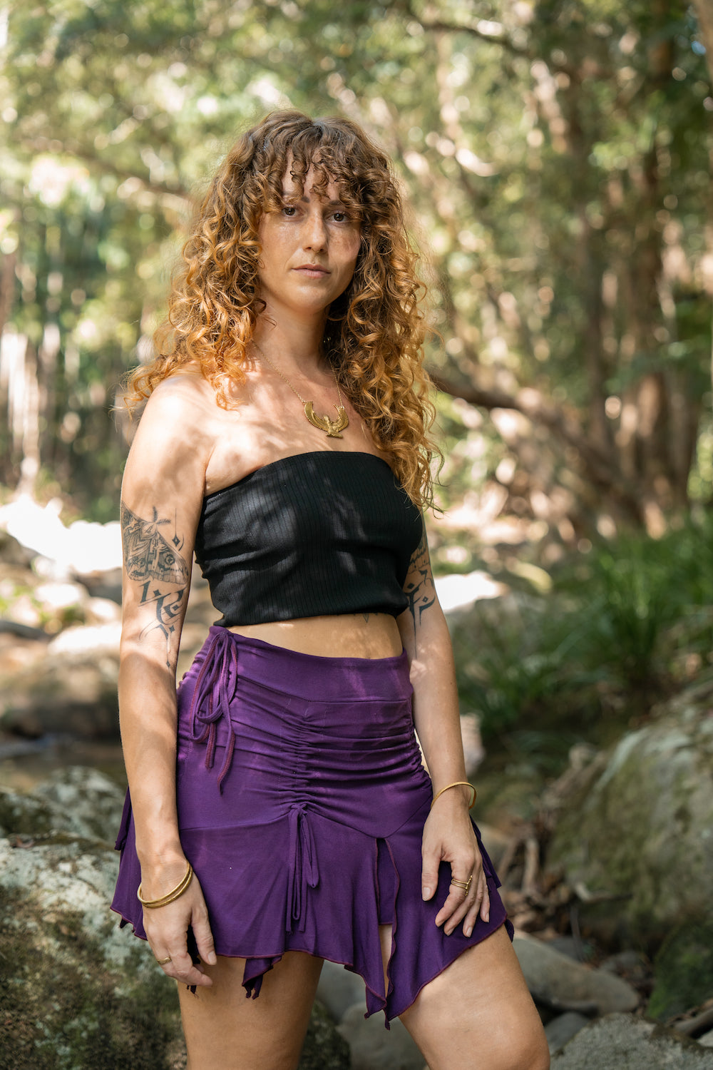 SELENE SKIRT PURPLE