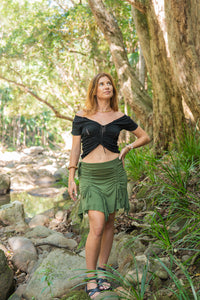 SELENE SKIRT OLIVE
