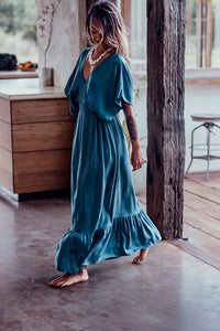 JAMMA DRESS BLUE