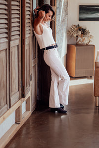 FERRANTE PANTS CREAM