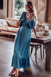 JAMMA DRESS BLUE