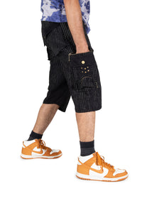 STRIPY MOON SHORTS