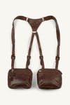 PHOENIX RISING LABRADORITE LEATHER HOLSTER BROWN