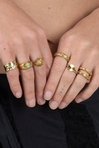 DOUBLE GODDESS RING