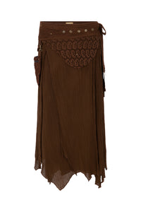 FOREST SKIRT BROWN
