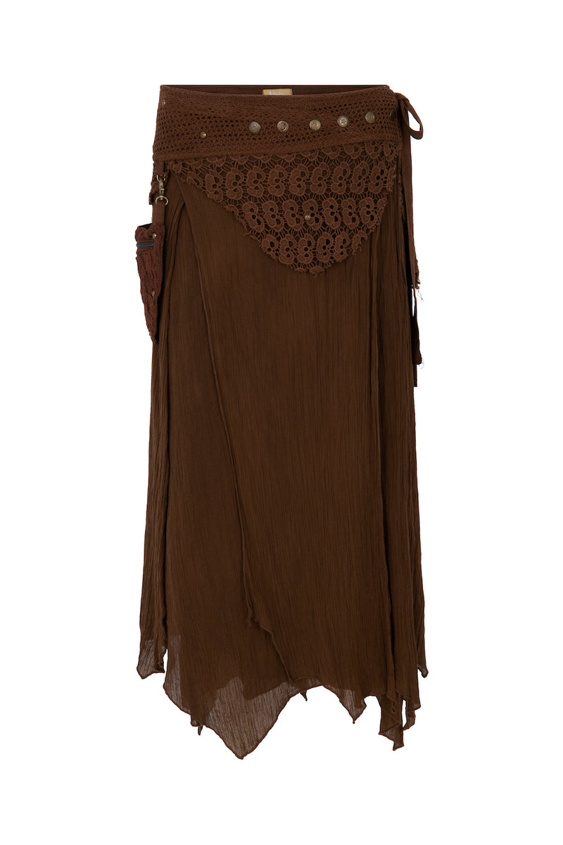 FOREST SKIRT BROWN