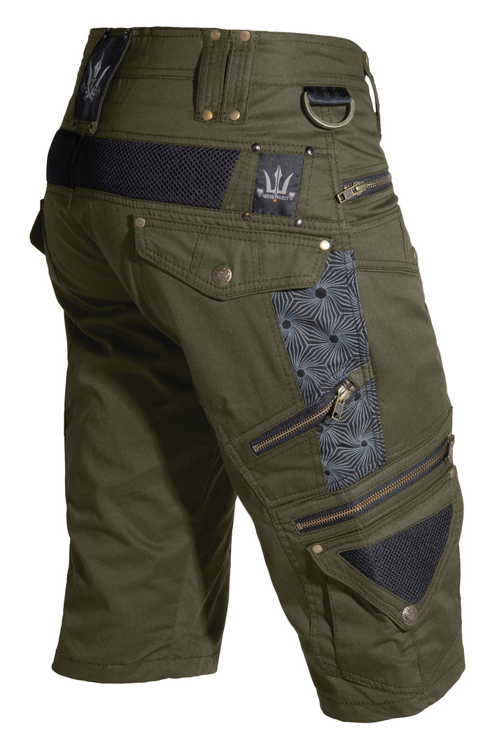 PSY K SHORTS OLIVE GREEN - NEW COLLECTION