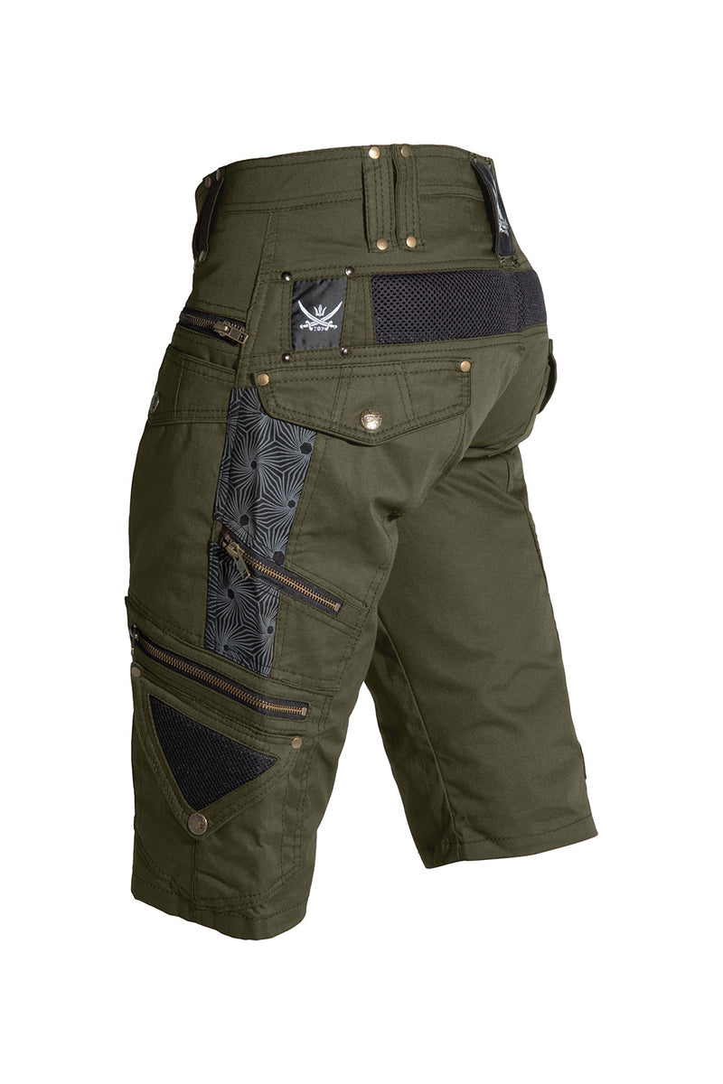 PSY K SHORTS OLIVE GREEN - NEW COLLECTION